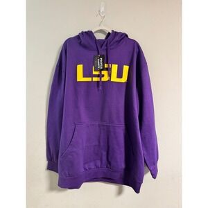 LSU Tigers Hoodie Sweatshirt – Purple & Gold – Profile Varsity – Size 3XLT – NWT